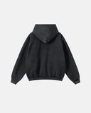 Monkey Wash Ripped Zip Up Hoodies | Inflation Streetwear