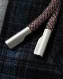 Retro Plaid Layered Hooded Padded Jacket | Inflation Streetwear