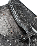 Full Rhinestone Baggy Jeans | Inflation Streetwear