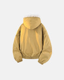 Faux Fur Lined Padded Bomber Jacket | Inflation Streetwear