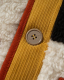 Retro Color Block Sherpa Jacket | Inflation Streetwear