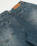 Whisker Acid Washed Barrel Jeans| Inflation Streetwear