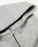 Air-Layer Contrast Stitching Zip Up Hoodies | Inflation Streetwear
