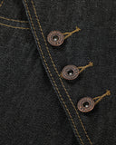 Asymmetric Buttons Bootcut Jeans | Inflation Streetwear