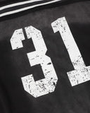 Striped Side Acid Wash Zip Up Jacket | Inflation Streetwear