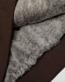Retro Reversible Faux Fur Jacket | INFLATION Streetwear
