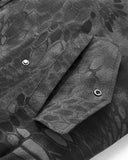 Snake Scale Camouflage Bomber Jacket | Inflation Streetwear