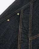 Stitching Button Up Baggy Jeans | Inflation Streetwear