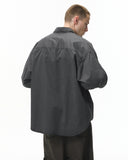 Acid Wash Cargo Shirt Jacket | Inflation Streetwear