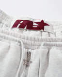 layered waistband two piece design sweatpants
