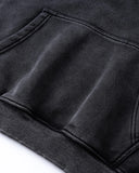 Acid Wash Fleece Cropped Hoodies | Inflation Streetwear