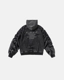 Acid Washed Embroidery Zip Up Hoodies | Inflation Streetwear