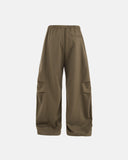 Cotton Linen Wide-leg Pants | Inflation Streetwear