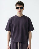 Snow Washed Heavyweight Boxy T-Shirt | Inflation Streetwear