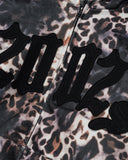 Leopard Embroidery Faux Fur Jacket | Inflation Streetwear