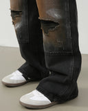 Vintage Ripped Baggy Jeans | Inflation Streetwear