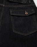 Raw Denim Longline Cargo Jorts | Inflation Streetwear