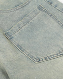 Acid Wash Rhinestone Baggy Jeans | Inflation Streetwear