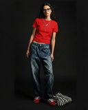 Stretch Cooling Crop Fruit T-Shirt | Inflation Streetwear