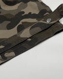 Multi-pockets Camo Barrel Cargo Pants | Inflation Streetwear