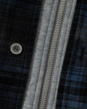 Retro Plaid Layered Hooded Padded Jacket | Inflation Streetwear