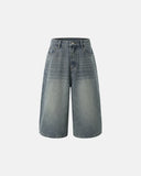 Washed Baggy Longline Jorts | Inflation Streetwear
