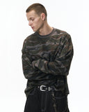 Boxy Camo Tees in Khaki | Inflation Streetwear