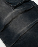 Acid Washed Corduroy Cargo Barrel Pants | Inflation Streetwear