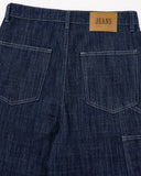 Dark Indigo Baggy Barrel Jeans | Inflation Streetwear
