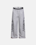 Gothic Graphic Wide Leg Sweatpants | Inflation Streetwear