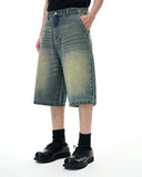 Retro Washed Denim Shorts | Inflation Streetwear