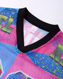 Camo Graphic Mesh Jersey Tee | Inflation Streetwear