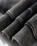 Acid Washed Embroidery Zip Up Hoodies | Inflation Streetwear