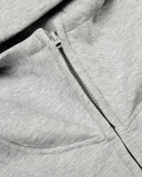 Air-Layer Contrast Stitching Zip Up Hoodies | Inflation Streetwear