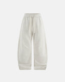 Grey French Terry Barrel Sweatpant | Inflation Streetwear