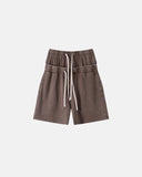 Double Waist Acid Wash Sweat Shorts | Inflation Streetwear