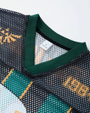 Vintage Striped Mesh Jersey | Inflation Streetwear