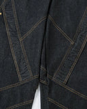 Stitching Button Up Baggy Jeans | Inflation Streetwear