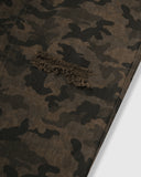 Camo Ripped Cargo Pants | Inflation Streetwear
