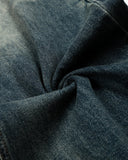 Distressed Faded Wash Barrel Denim Jeans | Inflation Streetwear