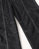 Structured Seam Baggy Denim | Inflation Streetwear