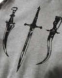 Graffiti Faux Fur Fleece Zip Up Hoodies | Inflation Streetwear