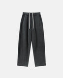 Retro Acid Washed Fleece Straight Leg Joggers | Inflation Streetwear