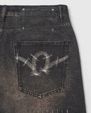 Camo Digital  Printing Baggy Jeans | Inflation Streetwear