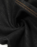 Contrast Stitch Raw Baggy Jeans | Inflation Streetwear