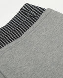 Double Waist Checkered Straight Leg Sweatpant | Inflation Streetwear