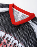 Flame Graphic Mesh Jersey | Inflation Streetwear