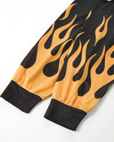 NO.23 & Flame Print Mesh Tees | Inflation Streetwear