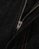 Black Raw Denim Jacket  | Inflation Streetwear