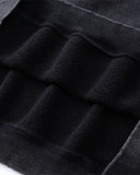 Acid Wash Fleece Cropped Hoodies | Inflation Streetwear